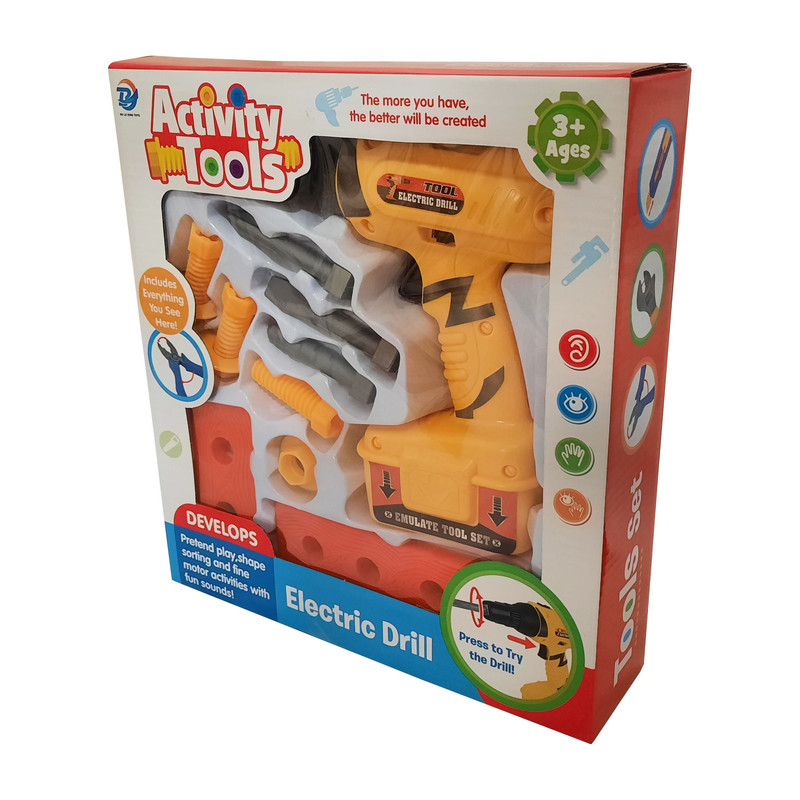 ست اسباب بازی ابزار مدل دریل کد 870