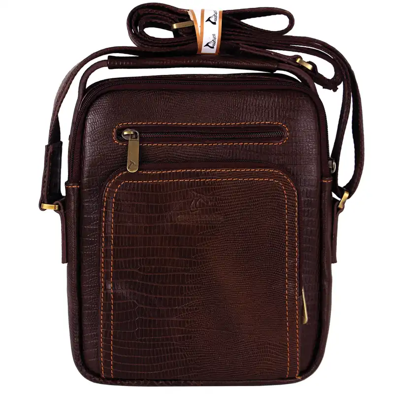 کیف رودوشی چرم بارز مدل DG68.Lizard
