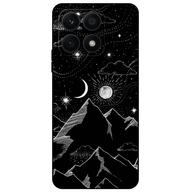 کاور مگافون طرح کوه مدل 8078 مناسب برای گوشی موبایل آنر X8A     