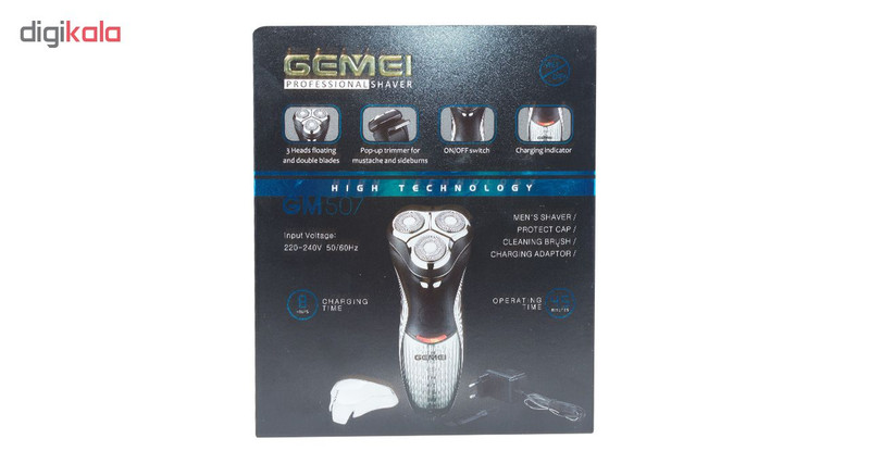 ماشین اصلاح صورت جیمی مدل GM-507 ماشین اصلاح صورت جیمی مدل GM-507