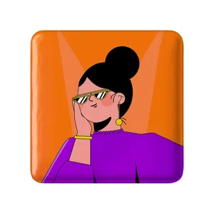 مگنت خندالو مدل دختر قوی Girl Power کد 28943