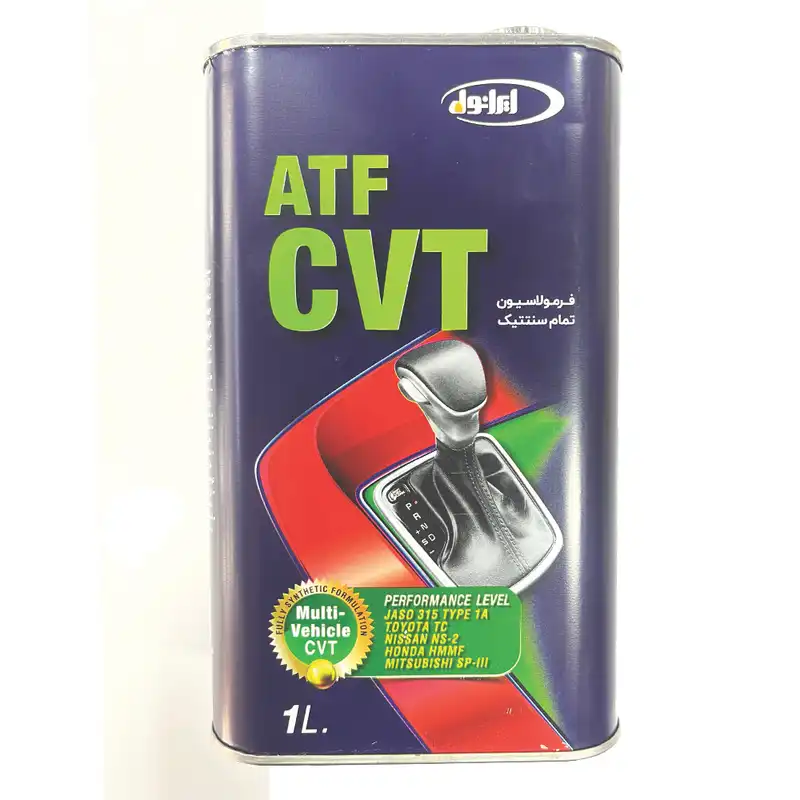 روغن دنده خودرو ایرانول مدل ATF-CVT حجم 1000 میلی لیتر