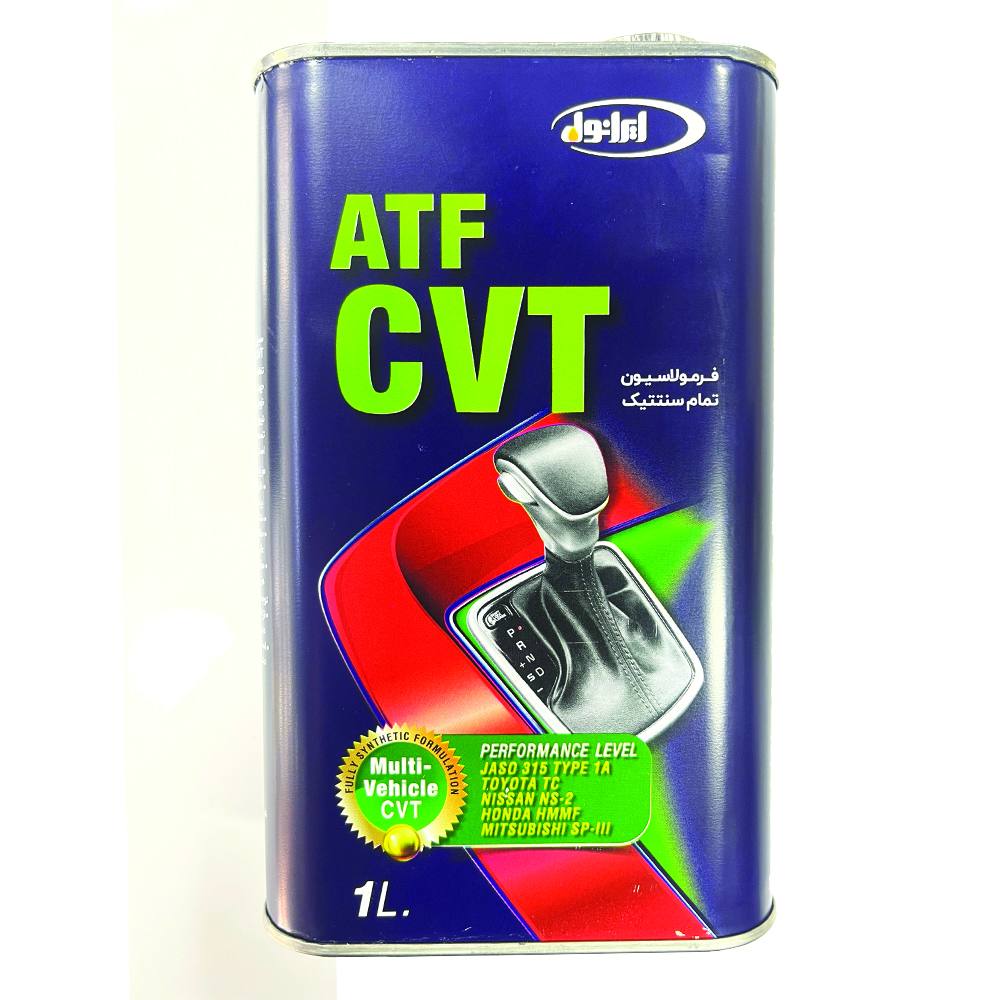 روغن دنده خودرو ایرانول مدل ATF-CVT حجم 1000 میلی لیتر