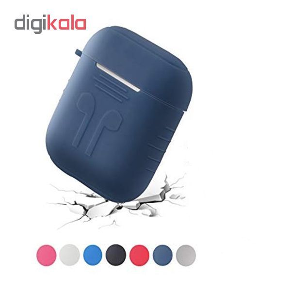 کاور محافظ مدل سیلیکونی مناسب برای کیس اپل ایرپاد Airpods main 1 1