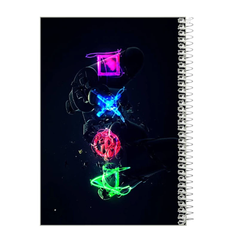 دفترچه یادداشت 40 برگ طرح PS5 کد iv16