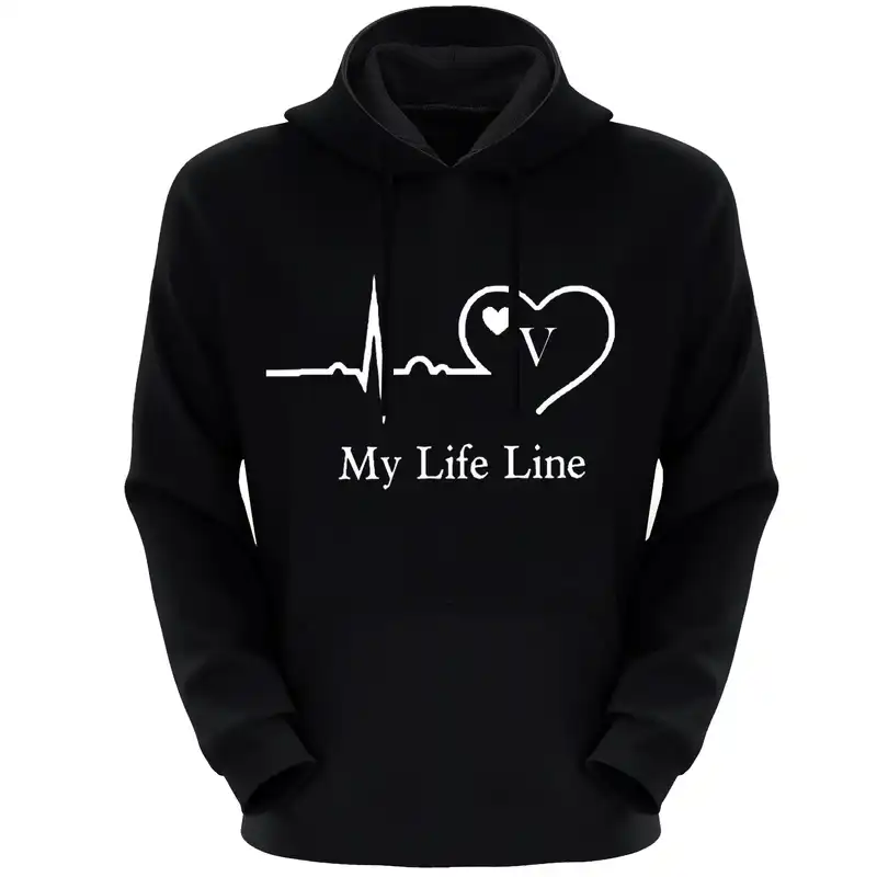 هودی زنانه مدل F390 V رنگ مشکی