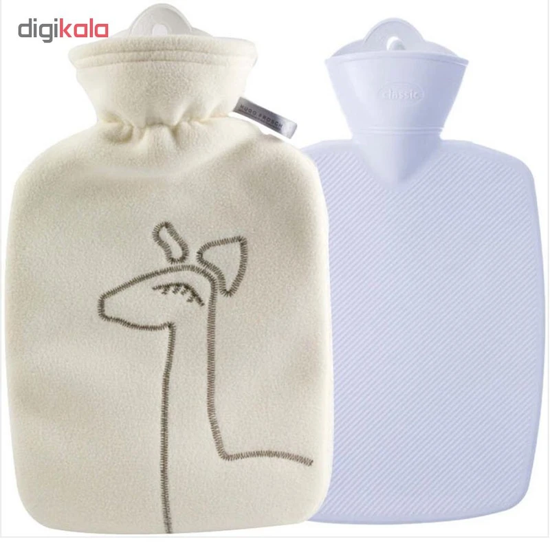 عکس شماره 2 : کیسه آبگرم هوگو فروش طرح زرافه ظرفیت 1.8 لیتر