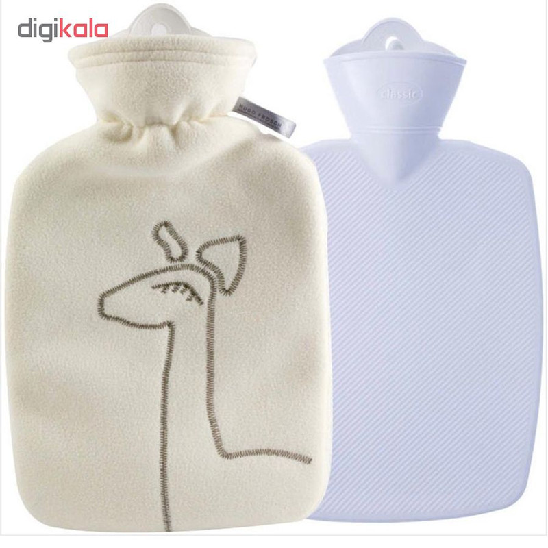 کیسه آبگرم هوگو فروش طرح زرافه ظرفیت 1.8 لیتر