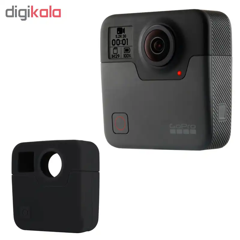 دوربین فیلمبرداری ورزشی گوپرو مدل Fusion همراه با کاور سیلیکونی پلوز