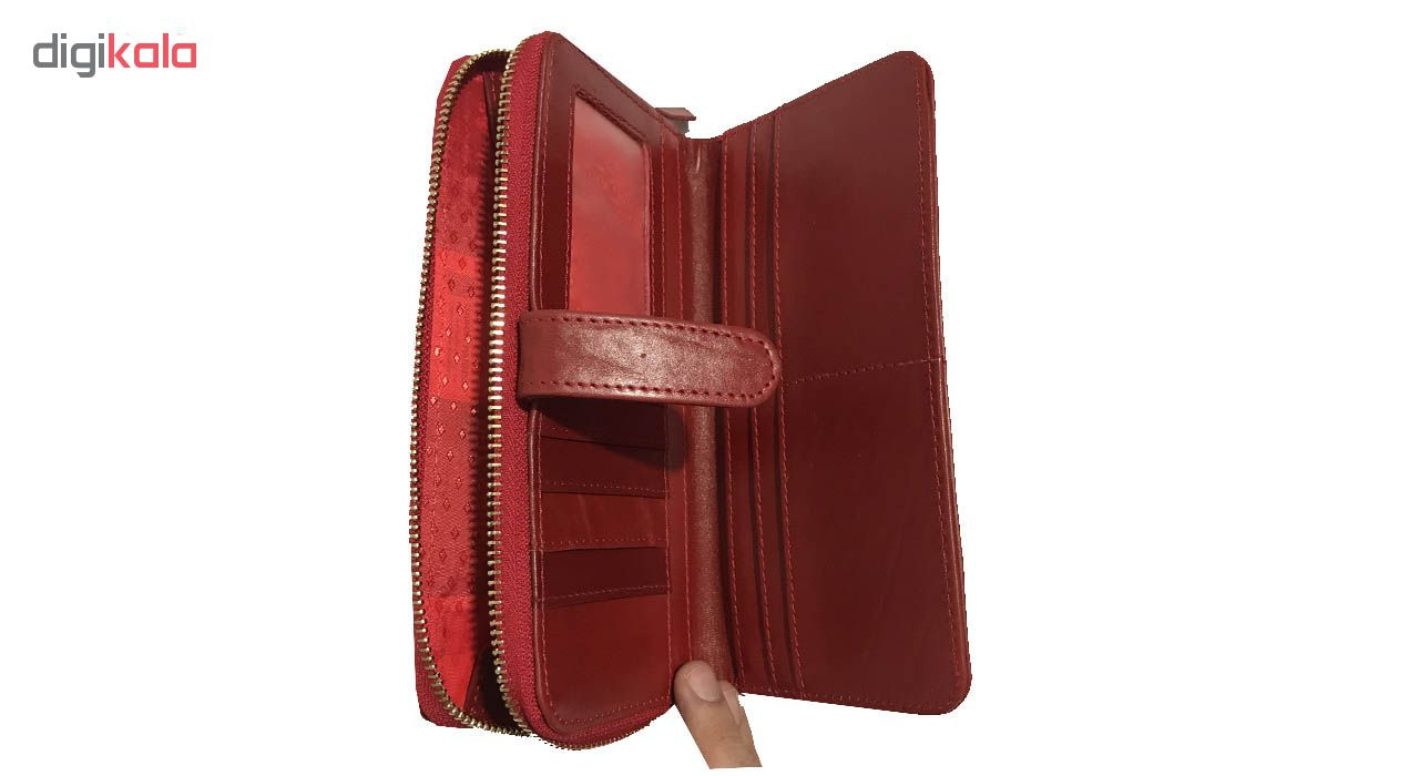 کیف پول رایا چرم مدل Vitan