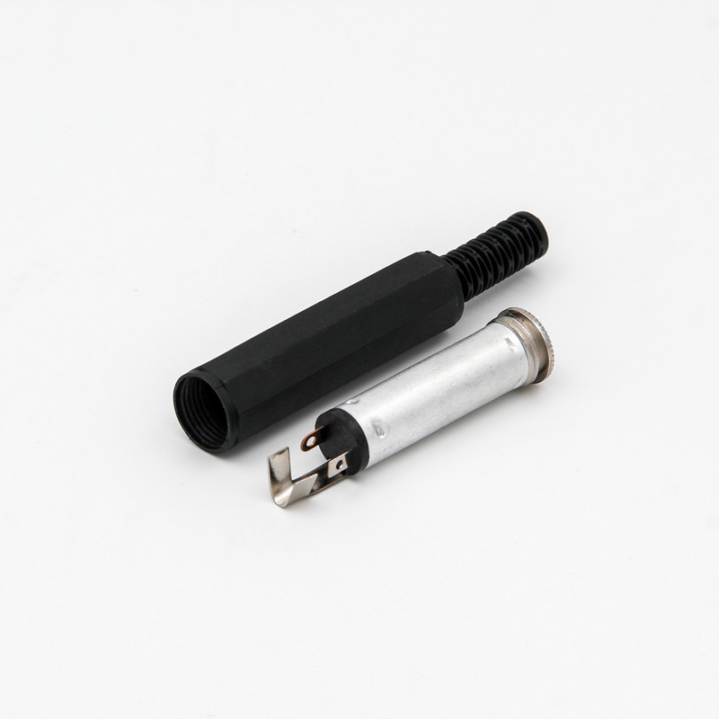 فیش بنون مادگی مدل 6.35mm-Female بسته 2 عددی