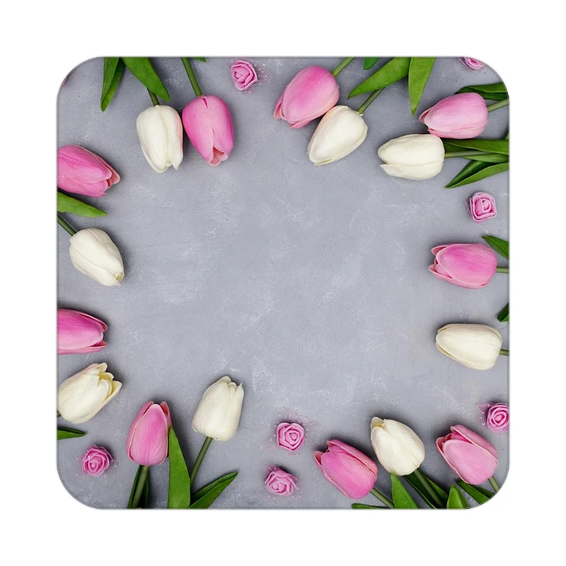 زیر لیوانی کاکتی طرح گل مدل mp16163