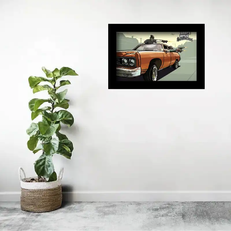 تابلو مدل جی تی ای سن اندریاس کد KM-GTA2320