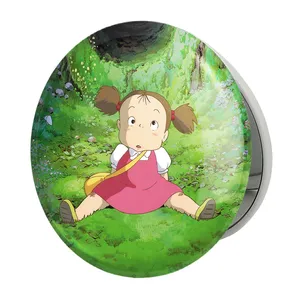 آینه جیبی خندالو طرح انیمه توتورو Totoro مدل تاشو کد 4546 