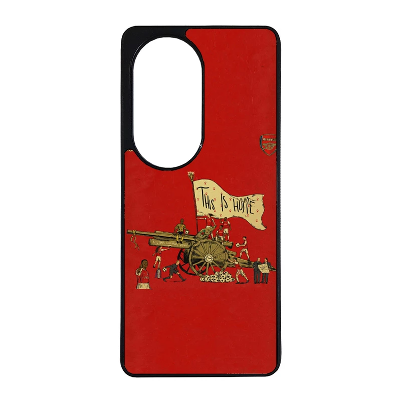 کاور طرح تیم فوتبال آرسنال مناسب برای گوشی موبایل هوآوی p50 pro