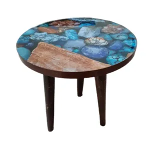 میز عسلی مدل سنگ کد 07