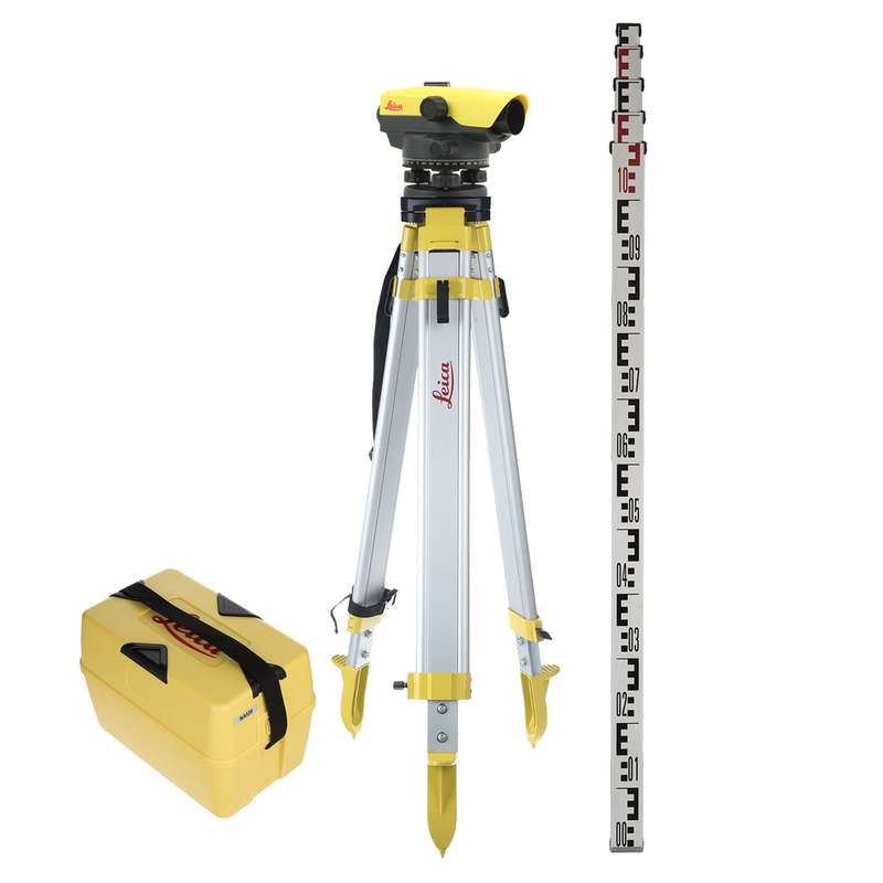 ترازیاب لایکا مدل NA520 همراه سه پایه و میر ترازیاب لایکا مدل NA520 همراه سه پایه و میر