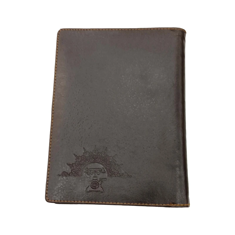 دفتر تلفن وزیری 75 برگ مدل c01 چرمی