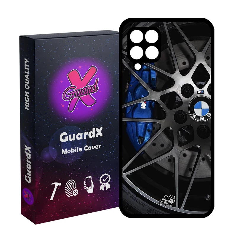 کاور گارد ایکس طرح BMW مدل Glass10437 مناسب برای گوشی موبایل سامسونگ Galaxy M32 4G/M22 4G/F22