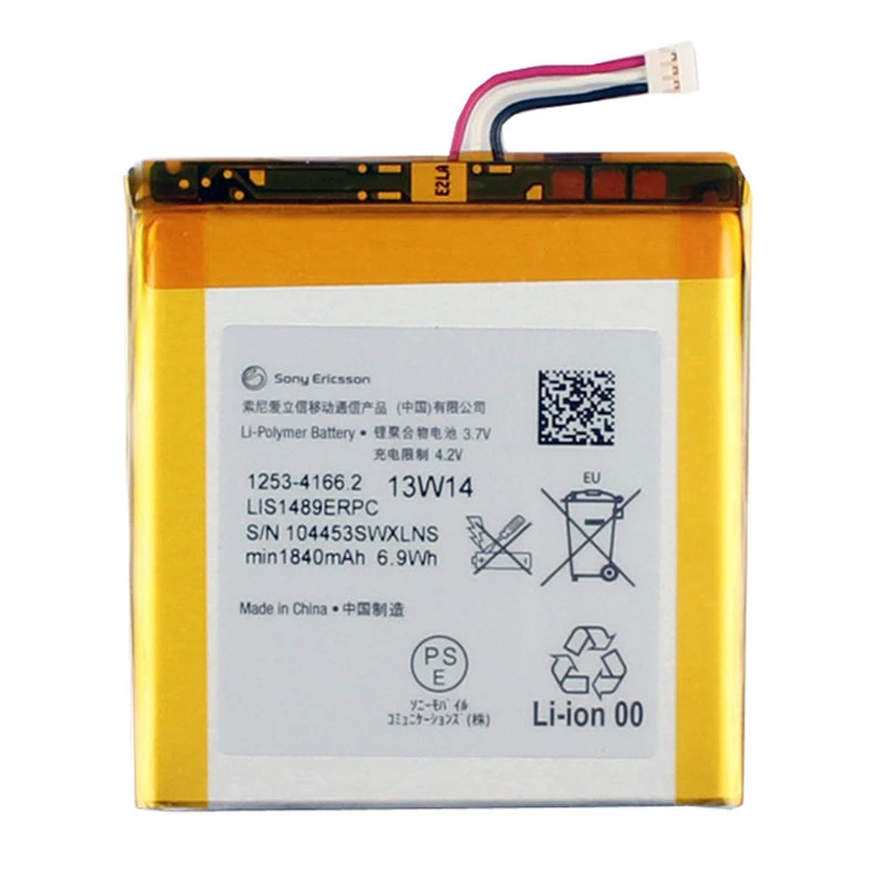 باتری موبایل سونی اریکسون مدل LIS1489ERPC ظرفیت 1840 میلی آمپر ساعت مناسب برای گوشی موبایل  سونی اریکسون Acro S