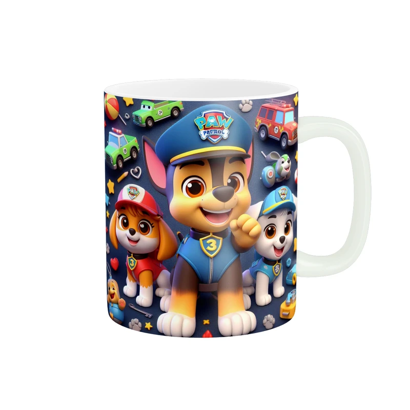 ماگ پاد آفرین طرح کارتون سگ های نگهبان کد 1949