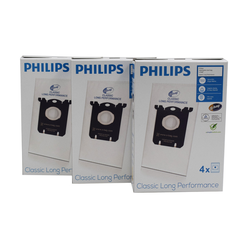 پاکت جاروبرقی مدل fc77 مناسب جاروبرقی فیلیپس 3 بسته 4 عددی