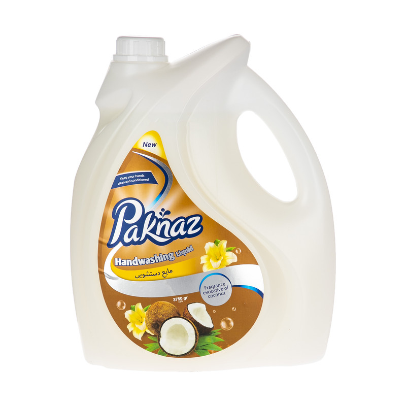 مایع دستشویی پاکناز مدل Coconut حجم 3750 میلی لیتر