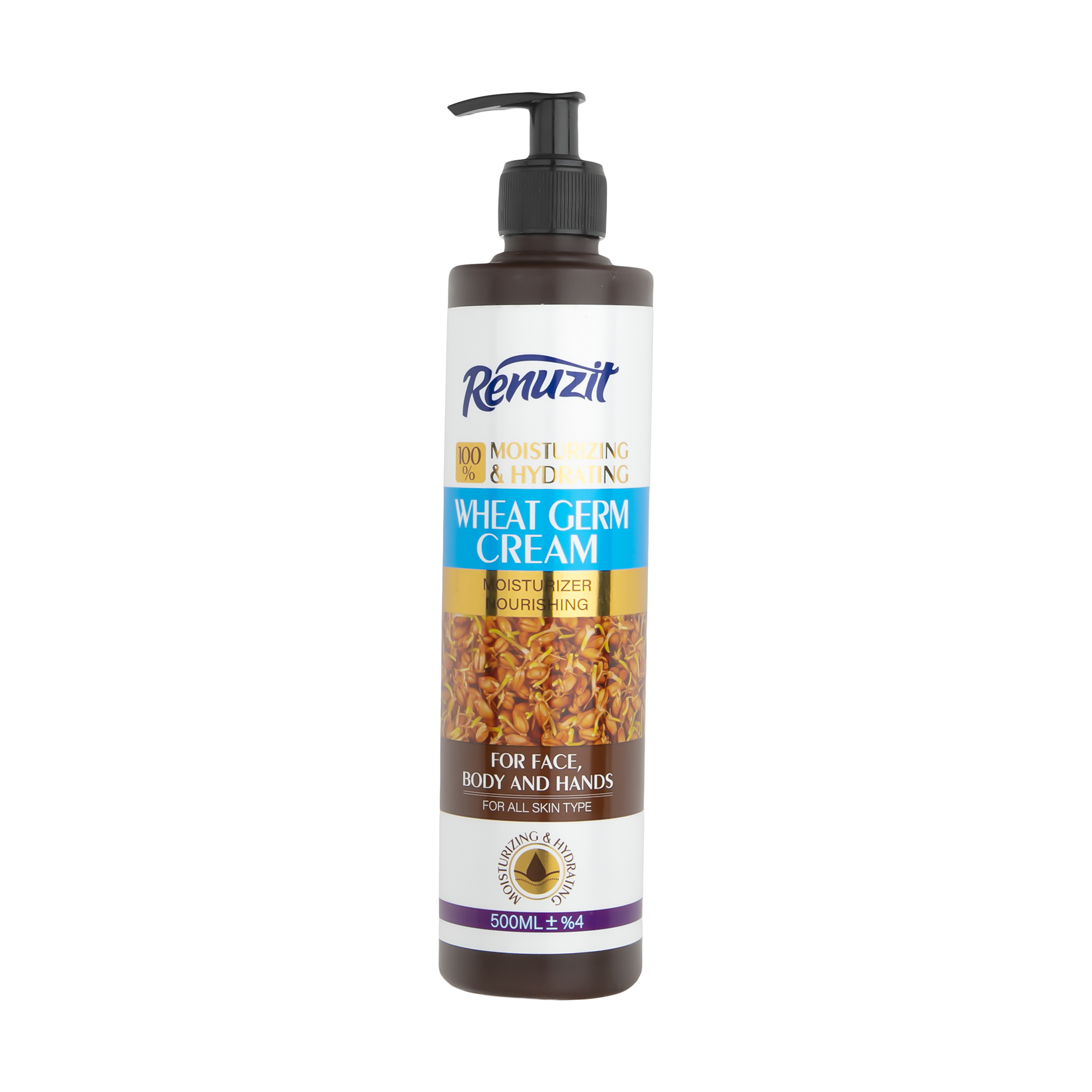 کرم آبرسان رینوزیت مدل Wheat حجم 500 میلی لیتر 