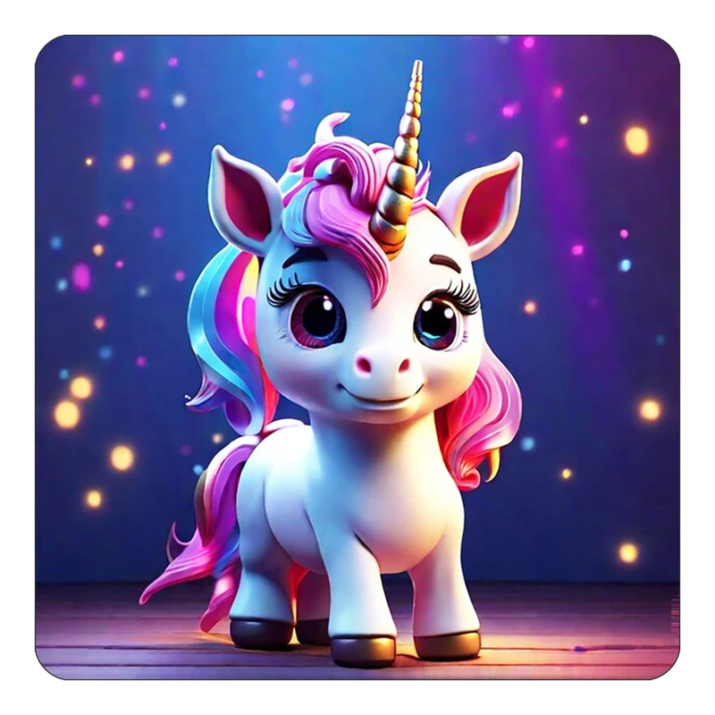 مگنت کاکتی طرح اسب تک شاخ و یونیکورن مدل mp30814