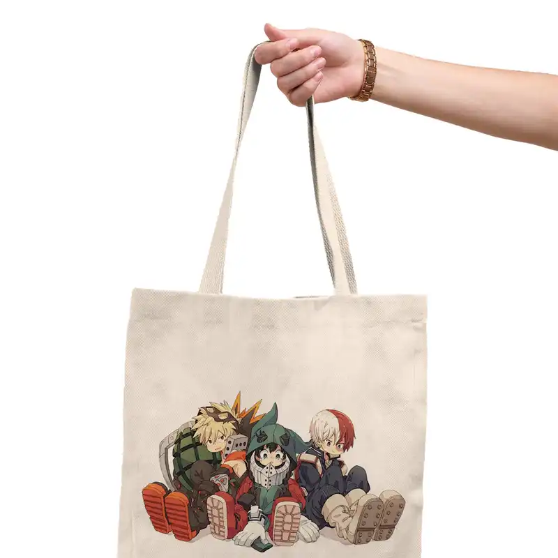 ساک خرید ترمه طراحان ایده مدل مای هیرو آکادمی کد strm0444 - L