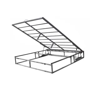  کفی تختخواب یک نفره مدل جکدار تمام کلاف a120 سایز 120×200 سانتی متر
