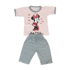 ست تی شرت و شلوارک بچگانه مدل میکی موس کد 213