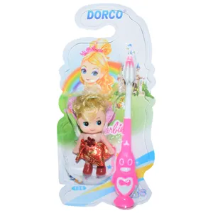 مسواک کودک دورکو مدل Barbie 108 به همراه عروسک