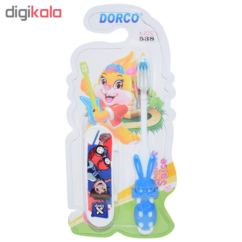 مسواک کودک دورکو مدل Rabbit Spice 538 به همراه اسکیت انگشتی مسواک کودک دورکو مدل Rabbit Spice 538 به همراه اسکیت انگشتی