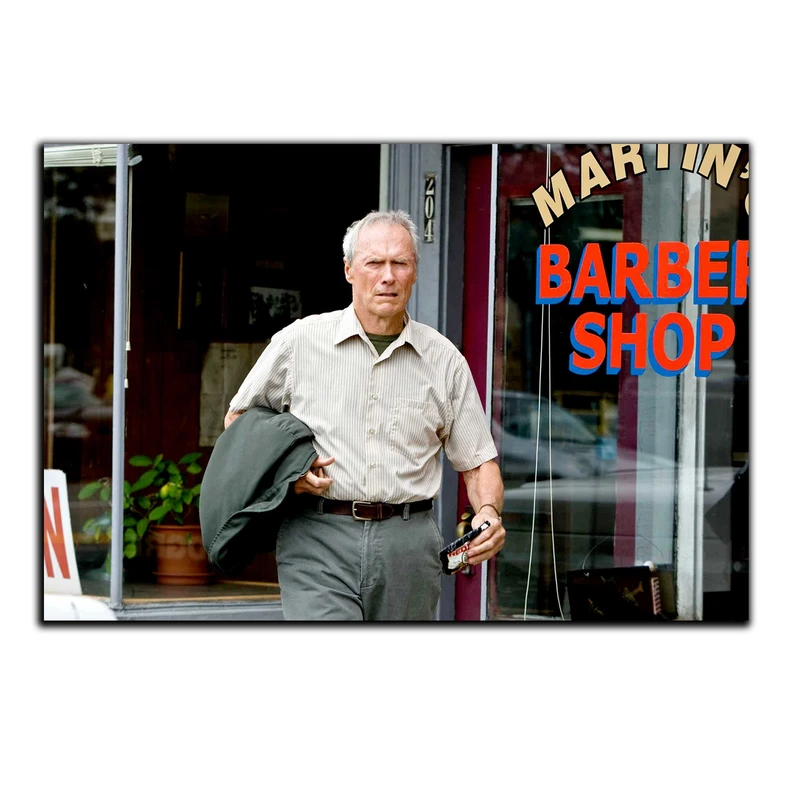 تابلو شاسی بکلیت طرح بازیگر وسترن کلینت استوود مدل SH-6304