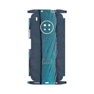 MAHOOT Turquoise feathers-FullSkin Cover Sticker for Huawei Y9a