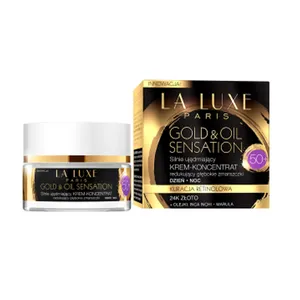 کرم ضد چروک لا لوکس مدل Gold and Oil حجم 50 میلی لیتر