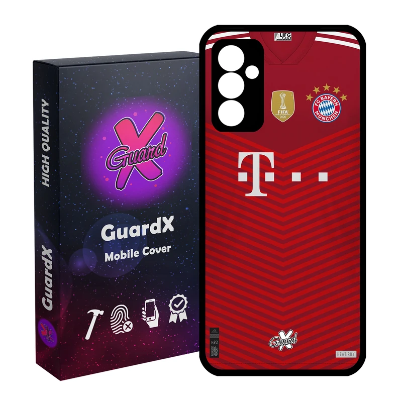 کاور گارد ایکس طرح بایرن مونیخ مدل Glass10384 مناسب برای گوشی موبایل سامسونگ Galaxy A54 / A54 5G