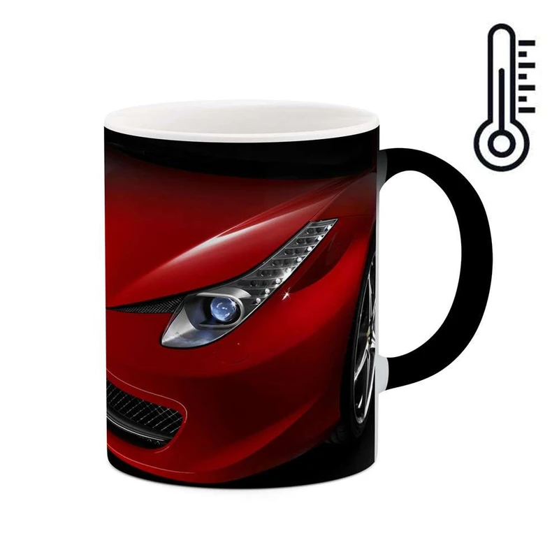 ماگ حرارتی کاکتی مدل ماشین فراری کد mgh11458