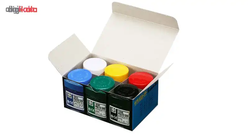 گواش 6 رنگ ساکورا مدل PW6