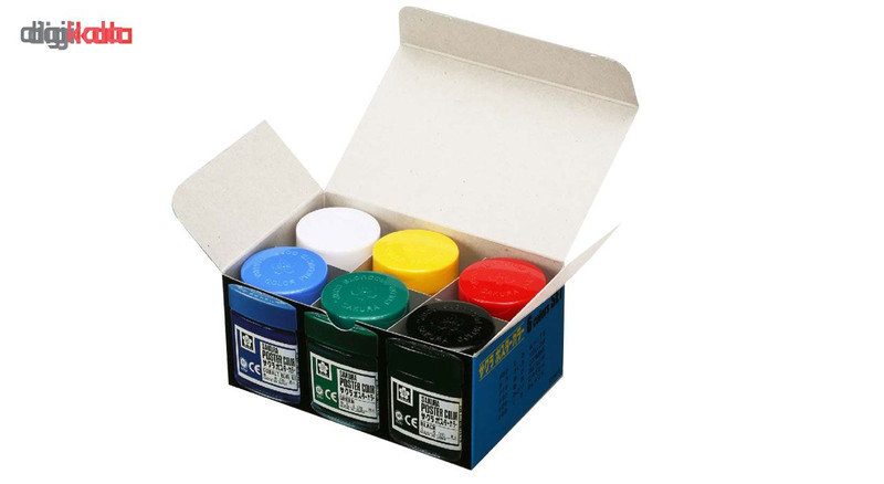 گواش 6 رنگ ساکورا مدل PW6