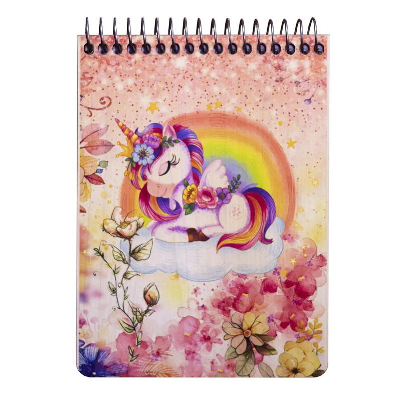 دفترچه یادداشت 70 برگ مدل چوبی کد 009