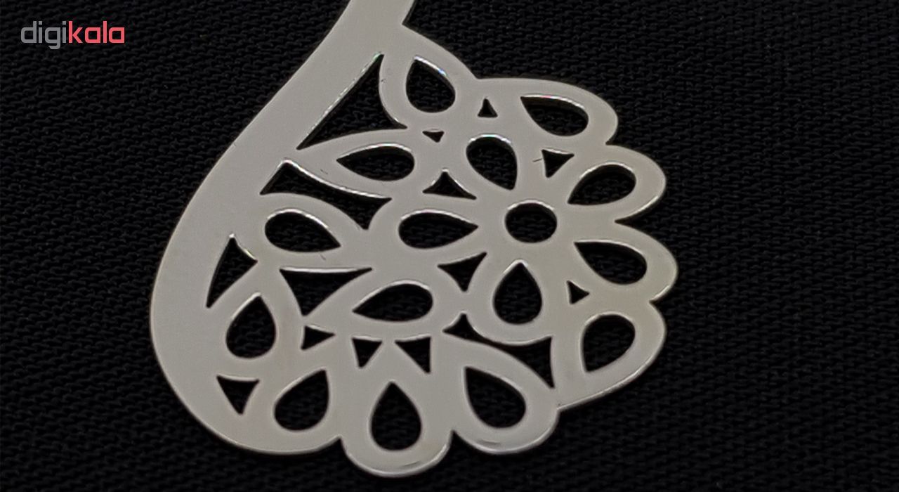 گردنبند نقره طرح اسلیمی -  - 4