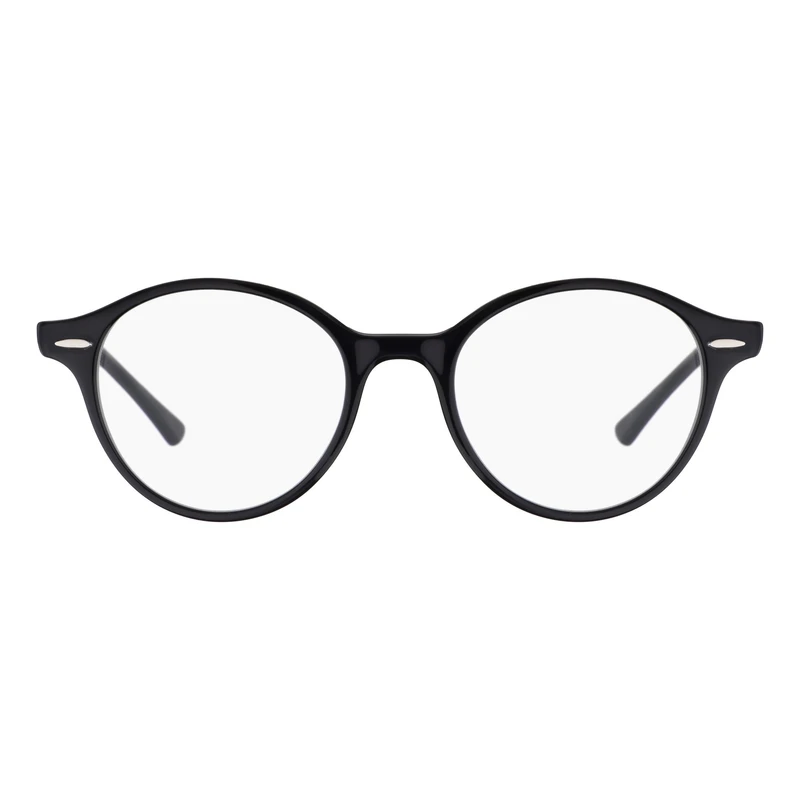 فریم عینک طبی گرد ری بن مدل 0RX7118-2000 مناسب برای صورت مربع، مستطیل، لوزی و قلب