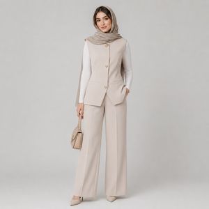 ست جلیقه و شلوار زنانه ندامد مدل 04