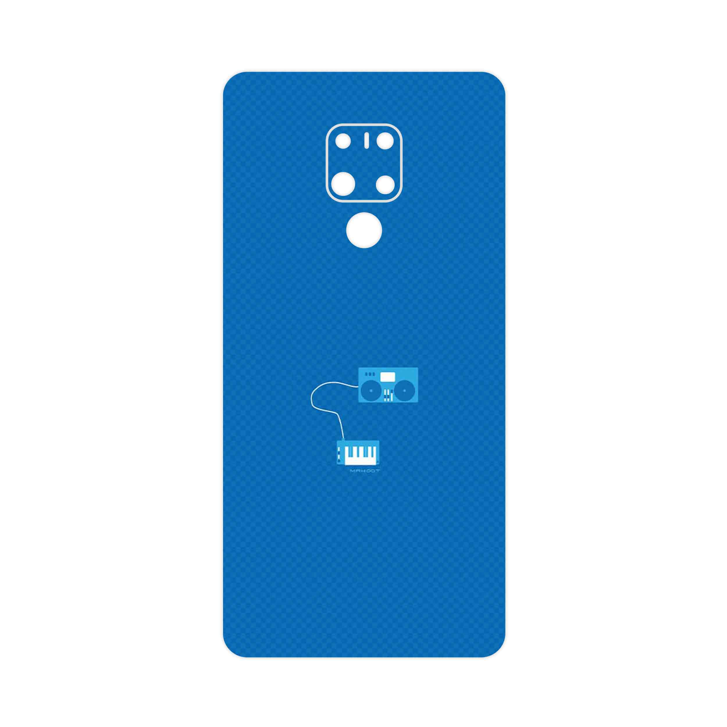 برچسب پوششی ماهوت مدل Minimal DJ Icon مناسب برای گوشی موبایل هوآوی Mate 20 X