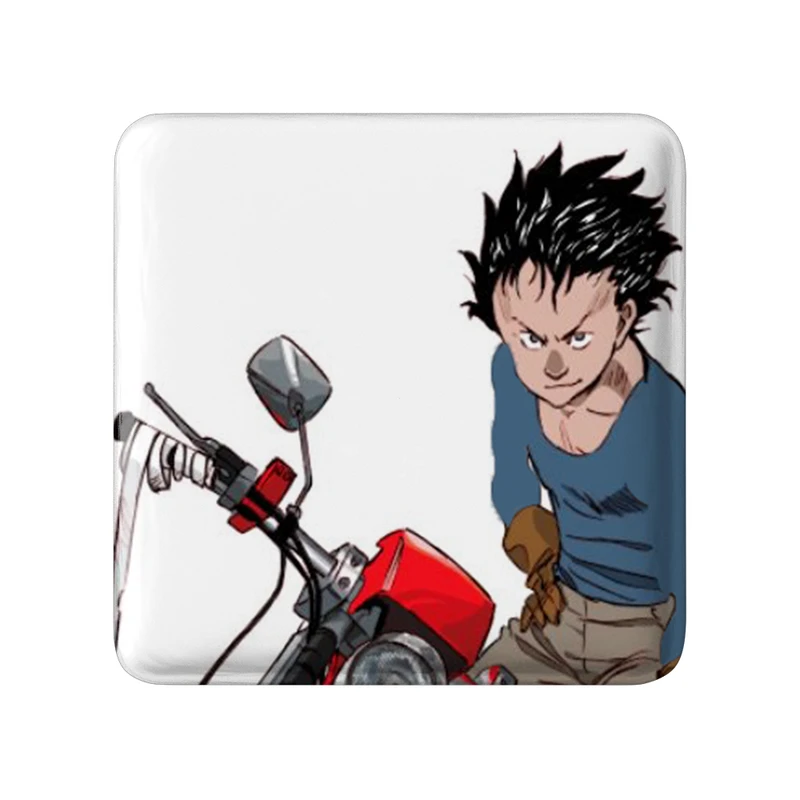 مگنت خندالو طرح شیما انیمه آکیرا مدل مربعی کد 33341