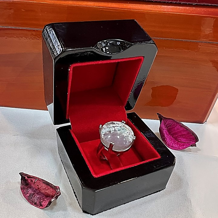 انگشتر نقره زنانه مدل شجر بهاری کد glsr-25200