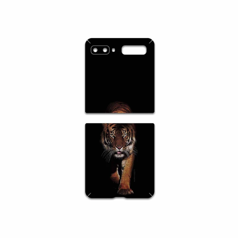 برچسب پوششی ماهوت مدل Wild-Tiger مناسب برای گوشی موبایل سامسونگ Galaxy Z Flip