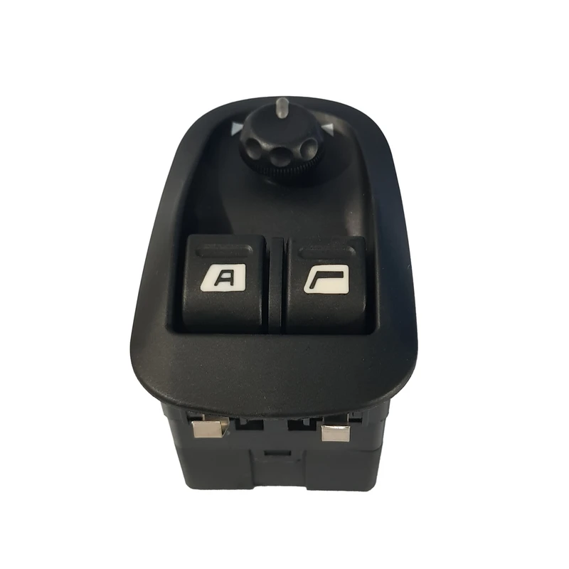 کلید شیشه بالابر هیرکان پارت مدل تک سوکت اتوماتیک کد bbz-664 مناسب برای پژو 206 تیپ 5